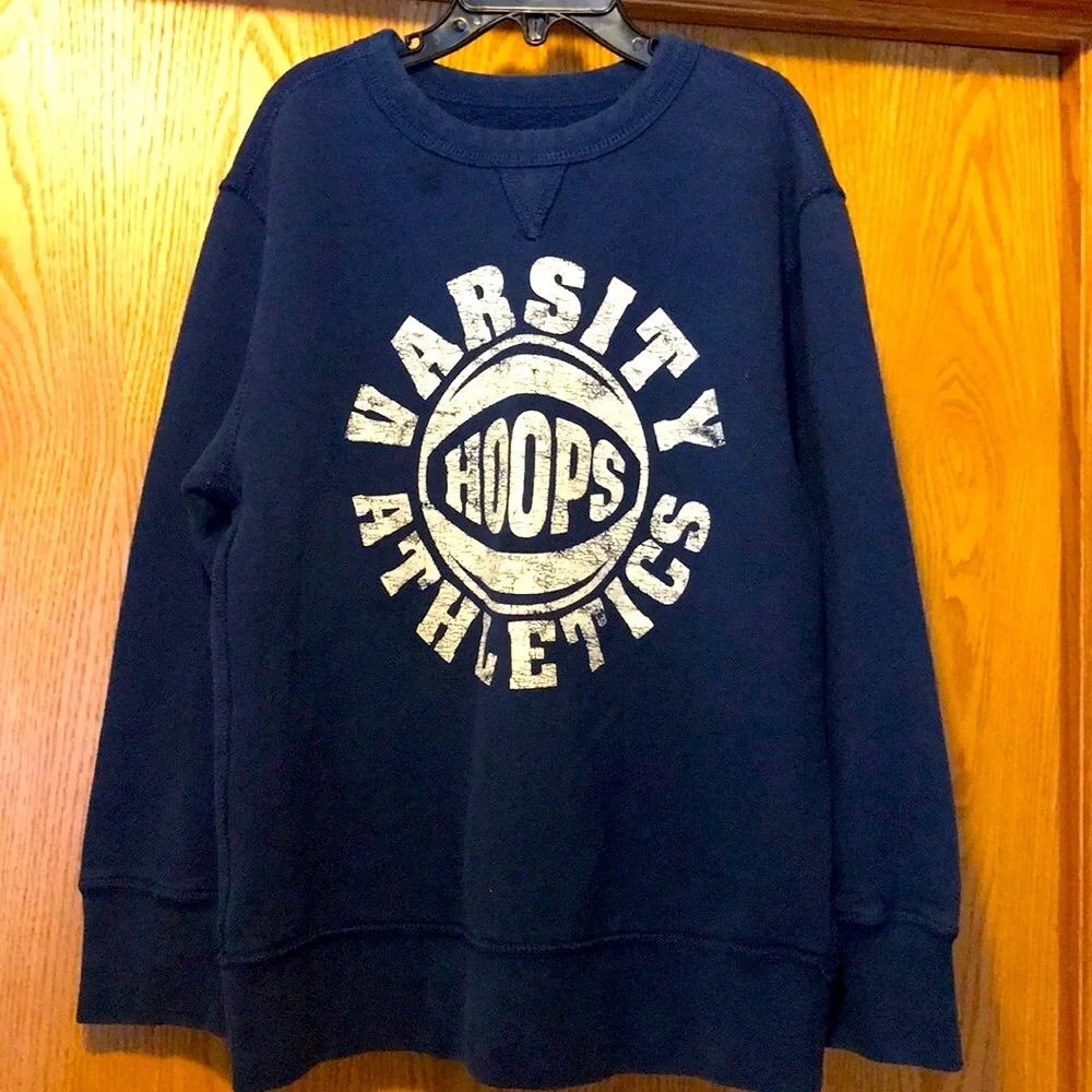CHILDREN’S PLACE Varsity Athletics Size 6 basketball pullover sweatshirt GUC